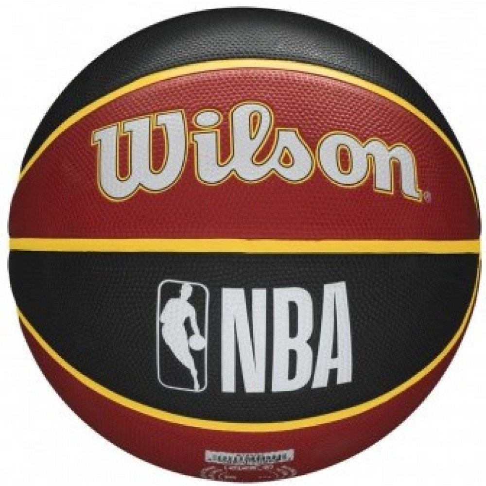 Мяч баскетбольный Wilson NBA Atlanta Hawks Outdoor размер 7 резиновый (WTB1300XBATL)