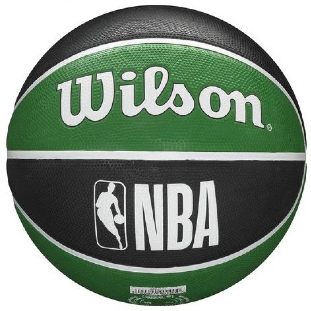 Мяч баскетбольный Wilson NBA Boston Celtics Outdoor размер 7 резиновый (WTB1300XBBOS)