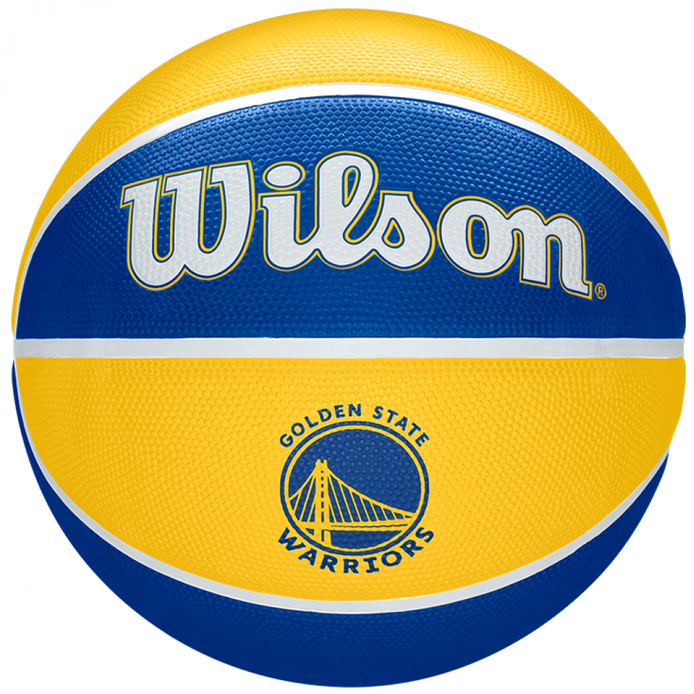 Мяч баскетбольный Wilson NBA Golden State Warriors Outdoor размер 7 резиновый (WTB1300XBGOL)