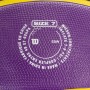 Мяч баскетбольный Wilson NBA Los Angeles Lakers Outdoor размер 7 резиновый (WTB1300XBLAL)