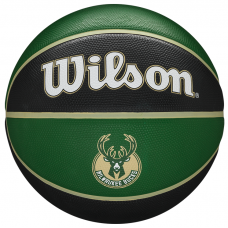 Мяч баскетбольный Wilson NBA Milwaukee Bucks Outdoor размер 7 резиновый (WTB1300XBMIL)