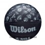 Мяч баскетбольный Wilson NBA All Team BSKT BL размер 7 композитная кожа (WTB1300XBNBA)