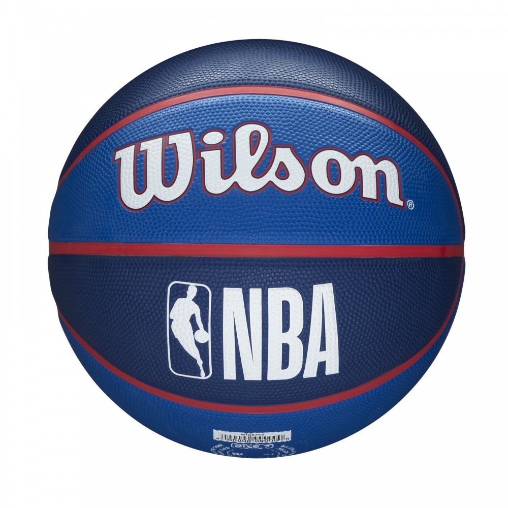 Мяч баскетбольный Wilson NBA Philadelphia 76ers Outdoor размер 7 резиновый (WTB1300XBPHI)