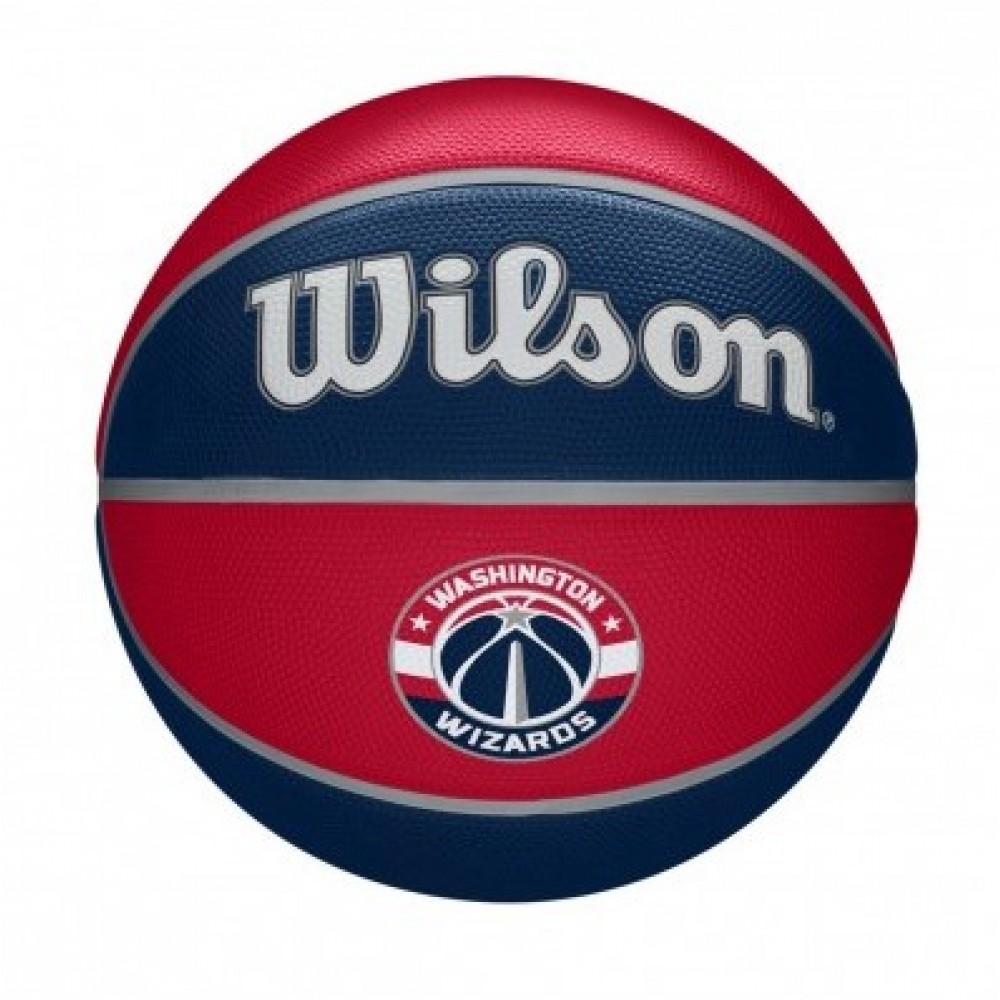 Мяч баскетбольный Wilson NBA Washington Wizards Outdoor размер 7 резиновый (WTB1300XBWAS)