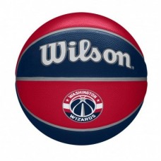Мяч баскетбольный Wilson NBA Washington Wizards Outdoor размер 7 резиновый (WTB1300XBWAS)