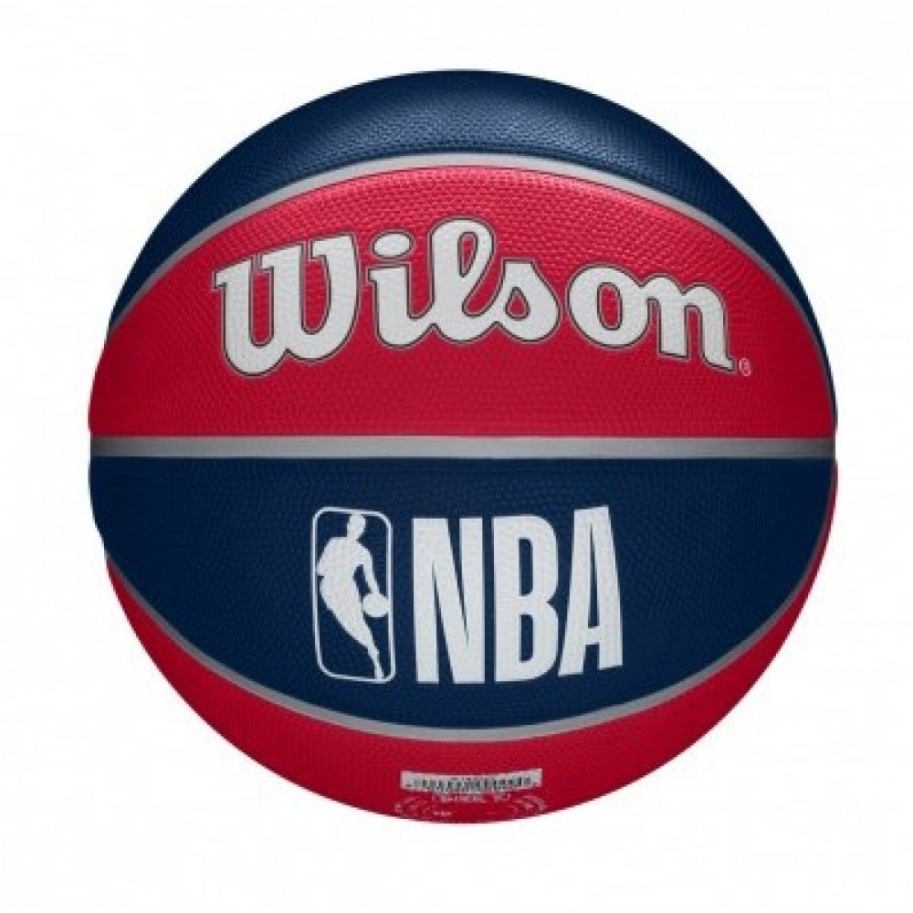 Мяч баскетбольный Wilson NBA Washington Wizards Outdoor размер 7 резиновый (WTB1300XBWAS)