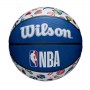 Баскетбольный мяч Wilson NBA All Team Outdoor р 7 для улицы оригинал (WTB1301XBNBA)