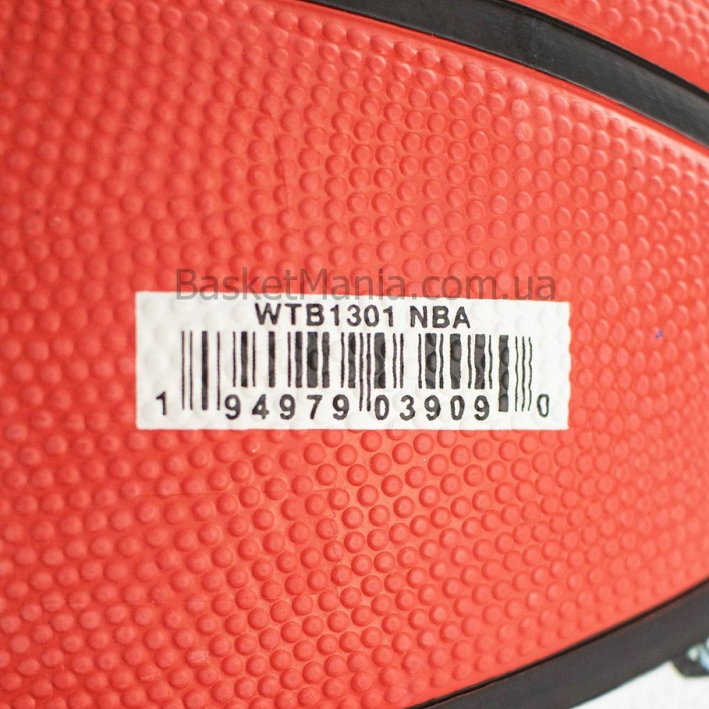 Баскетбольный мяч Wilson NBA All Team Outdoor р 7 для улицы оригинал (WTB1301XBNBA)