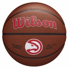 Мяч баскетбольный Wilson NBA Team Alliance Composite Atlanta Hawks размер 7 композитная кожа (WTB3100XBATL)