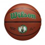 Мяч баскетбольный Wilson NBA Team Composite Boston Celtics размер 7 композитная кожа (WTB3100XBBOS)