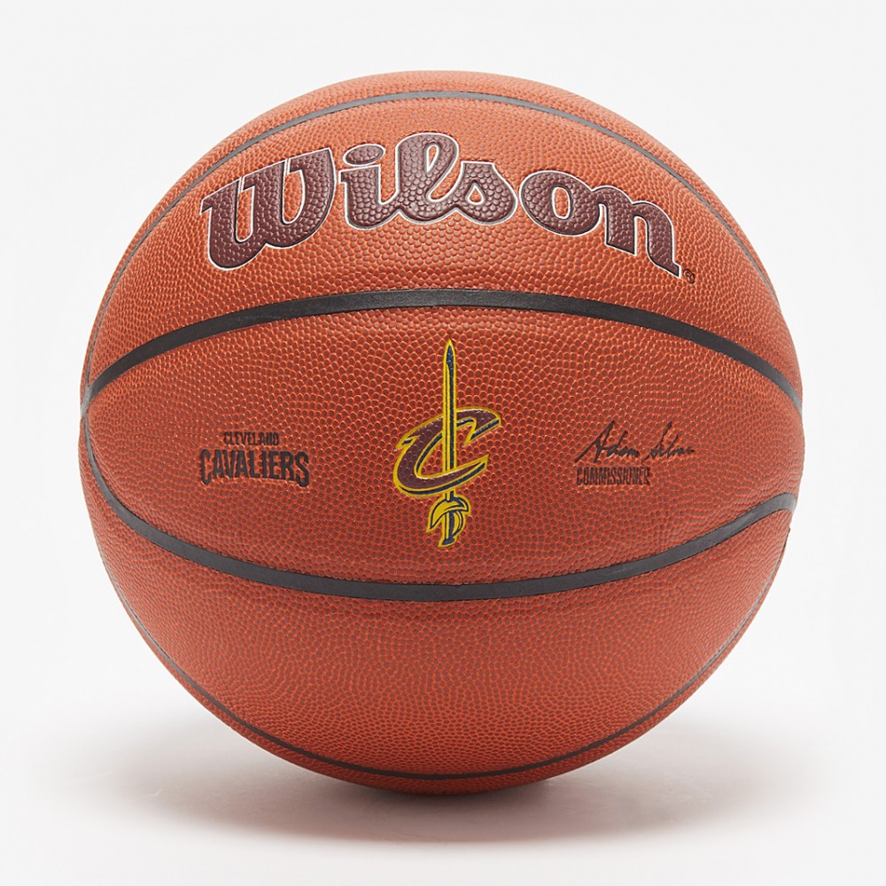 Мяч баскетбольный Wilson NBA Team Alliance Composite Cleveland Cavalies размер 7 композитная кожа (WTB3100XBCLE)