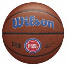Мяч баскетбольный Wilson NBA Team Alliance Detroit Pistons размер 7 композитная кожа (WTB3100XBDET)