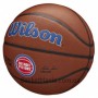 Мяч баскетбольный Wilson NBA Team Alliance Detroit Pistons размер 7 композитная кожа (WTB3100XBDET)