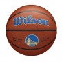 Мяч баскетбольный Wilson NBA Team Composite Golden State Warriors размер 7 композитная кожа (WTB3100XBGOL)