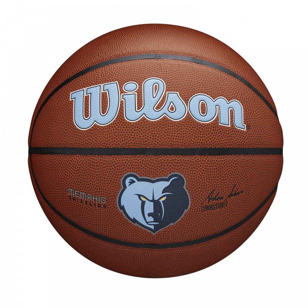 Мяч баскетбольный Wilson NBA Team Alliance Composite Memphis Grizzlies размер 7 композитная кожа (WTB3100XBMEM)