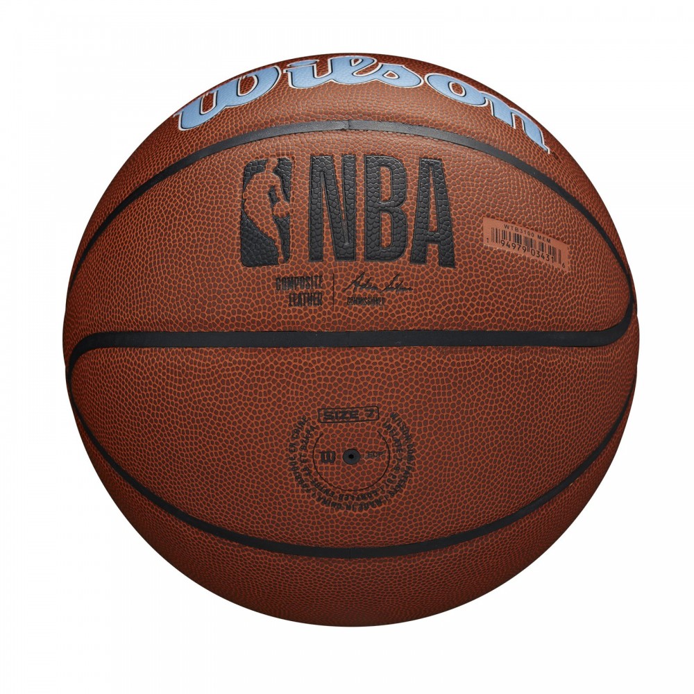 Мяч баскетбольный Wilson NBA Team Alliance Composite Memphis Grizzlies размер 7 композитная кожа (WTB3100XBMEM)