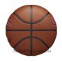 Мяч баскетбольный Wilson NBA Team Composite Miami Heat размер 7 композитная кожа (WTB3100XBMIA)