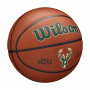 Мяч баскетбольный Wilson NBA Team Alliance Composite Milwaukee Bucks размер 7 композитная кожа (WTB3100XBMIL)