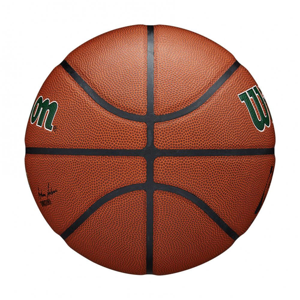 Мяч баскетбольный Wilson NBA Team Alliance Composite Milwaukee Bucks размер 7 композитная кожа (WTB3100XBMIL)