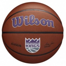 Мяч баскетбольный Wilson NBA Team Alliance Sacramento Kings размер 7 композитная кожа (WTB3100XBSAC)