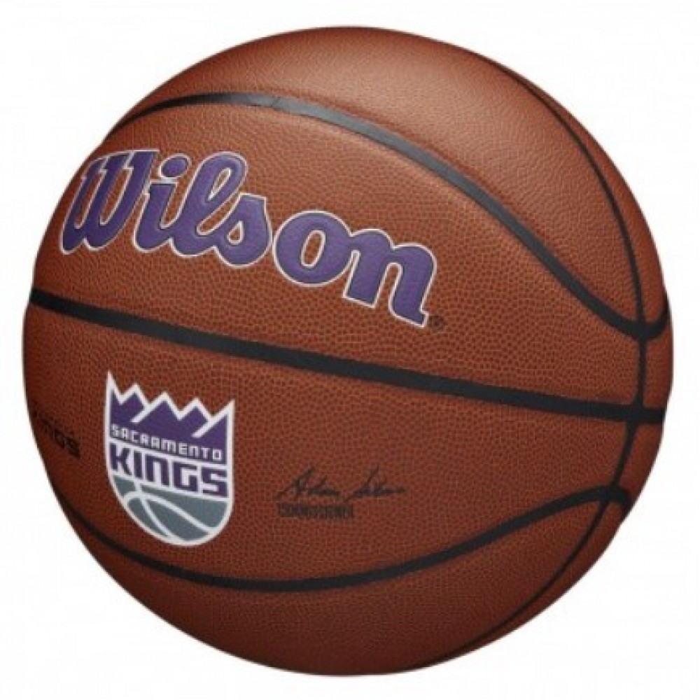 Мяч баскетбольный Wilson NBA Team Alliance Sacramento Kings размер 7 композитная кожа (WTB3100XBSAC)