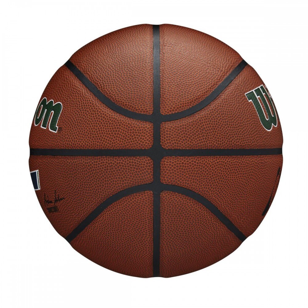 Мяч баскетбольный Wilson NBA Team Composite Utah Jazz размер 7 композитная кожа (WTB3100XBUTA)