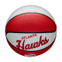 Мини-мяч баскетбольный Wilson Team Retro Mini Atlanta Hawks размер 3 (WTB3200XBATL)