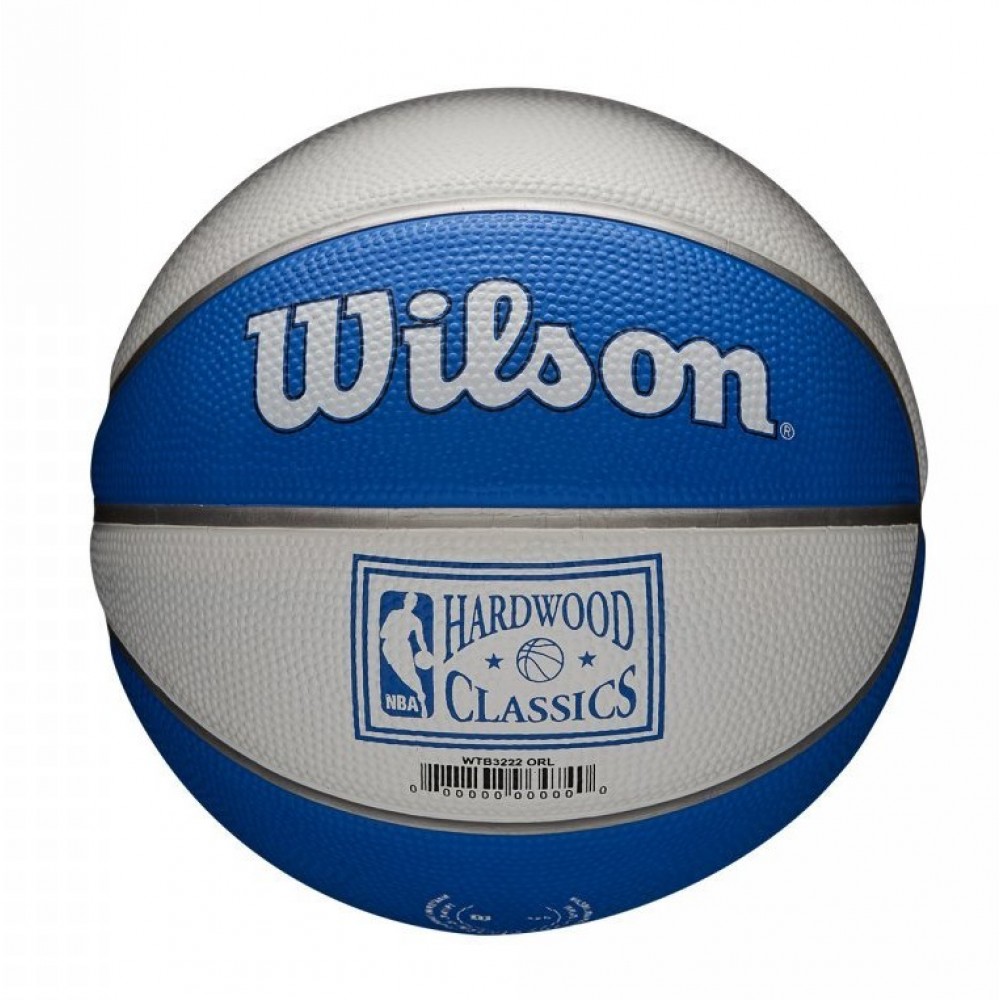 Мини-мяч баскетбольный Wilson Team Retro Mini Orlando Magic размер 3 (WTB3200XBORL)