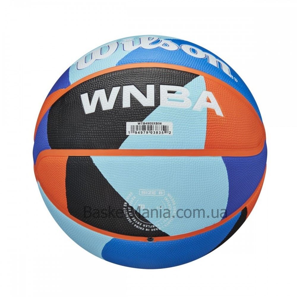 Мяч баскетбольный Wilson WNBA HEIR GEO Outdoor размер 6 резиновый (WTB4905XB06)