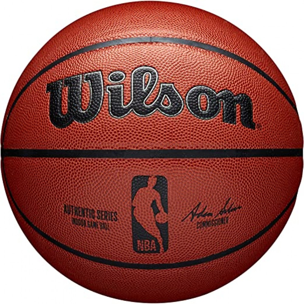 Мяч баскетбольный Wilson NBA Authentic Indoor Competition Game Ball размер 7 композитная кожа (WTB7100EC7)