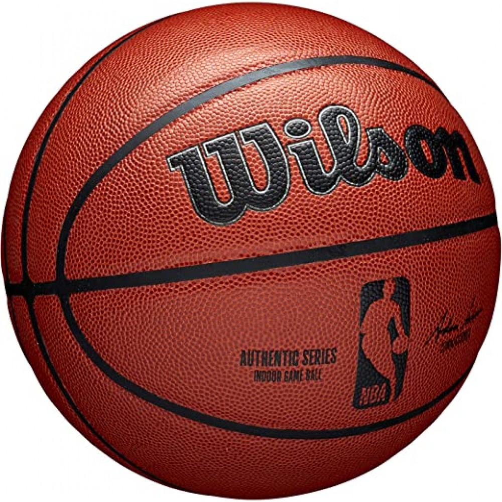 Мяч баскетбольный Wilson NBA Authentic Indoor Competition Game Ball размер 7 композитная кожа (WTB7100EC7)