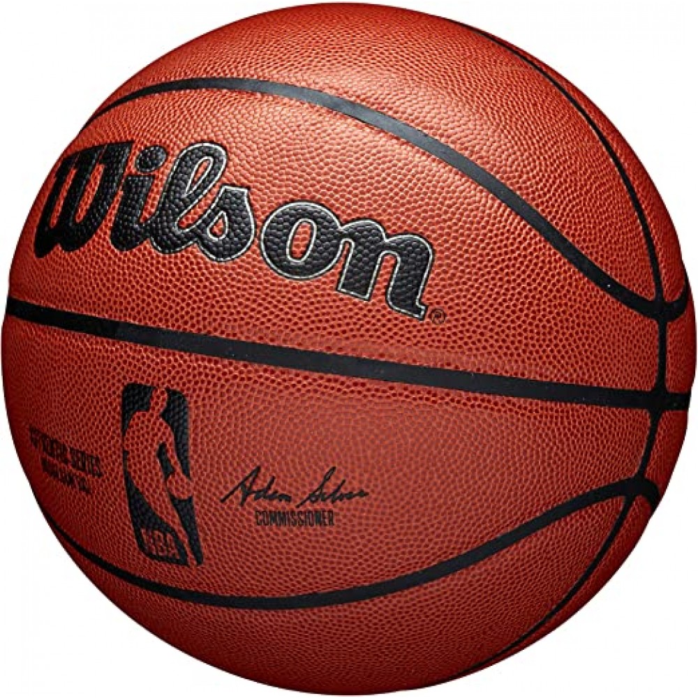 Мяч баскетбольный Wilson NBA Authentic Indoor Competition Game Ball размер 7 композитная кожа (WTB7100EC7)