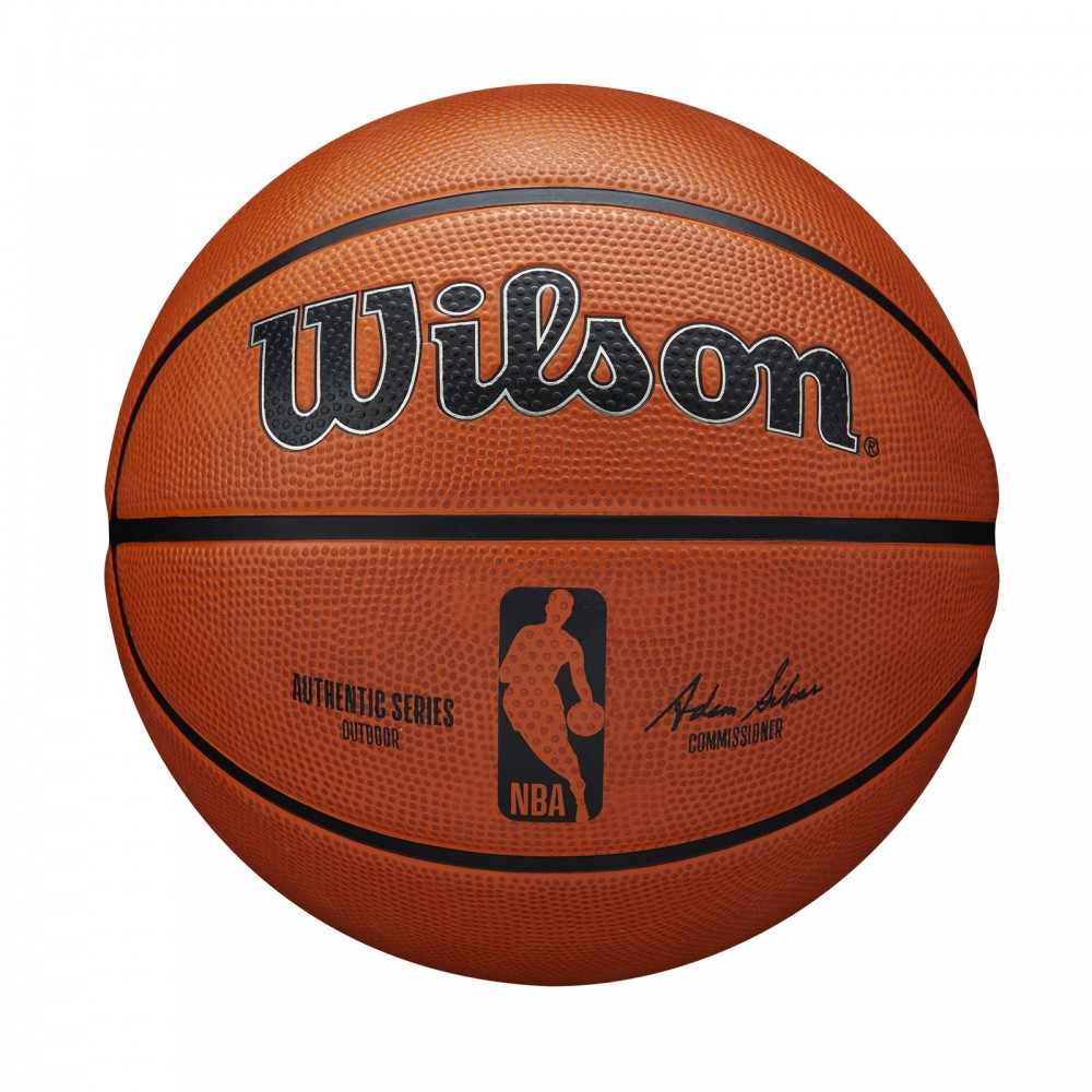 Мяч баскетбольный Wilson NBA Authentic Series Outdoor размер 5, 6, 7 резиновый (WTB7300XB07)