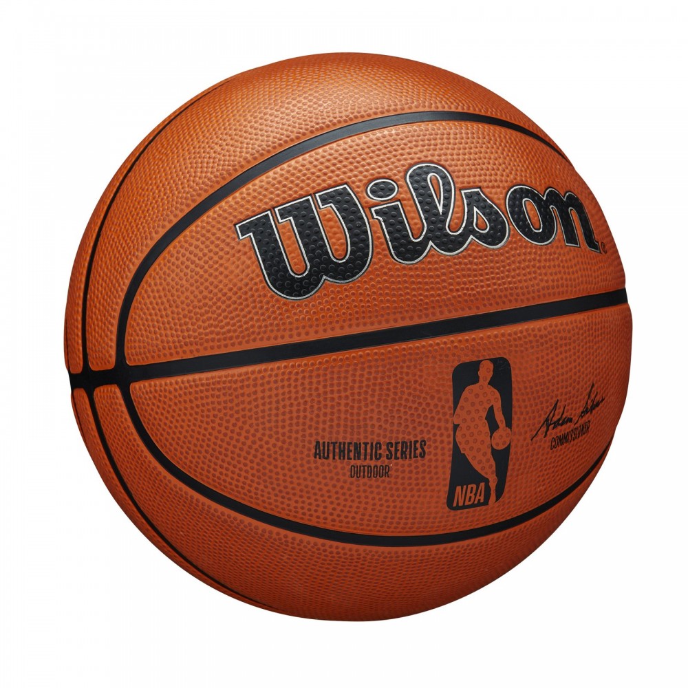 Мяч баскетбольный Wilson NBA Authentic Series Outdoor размер 5, 6, 7 резиновый (WTB7300XB07)