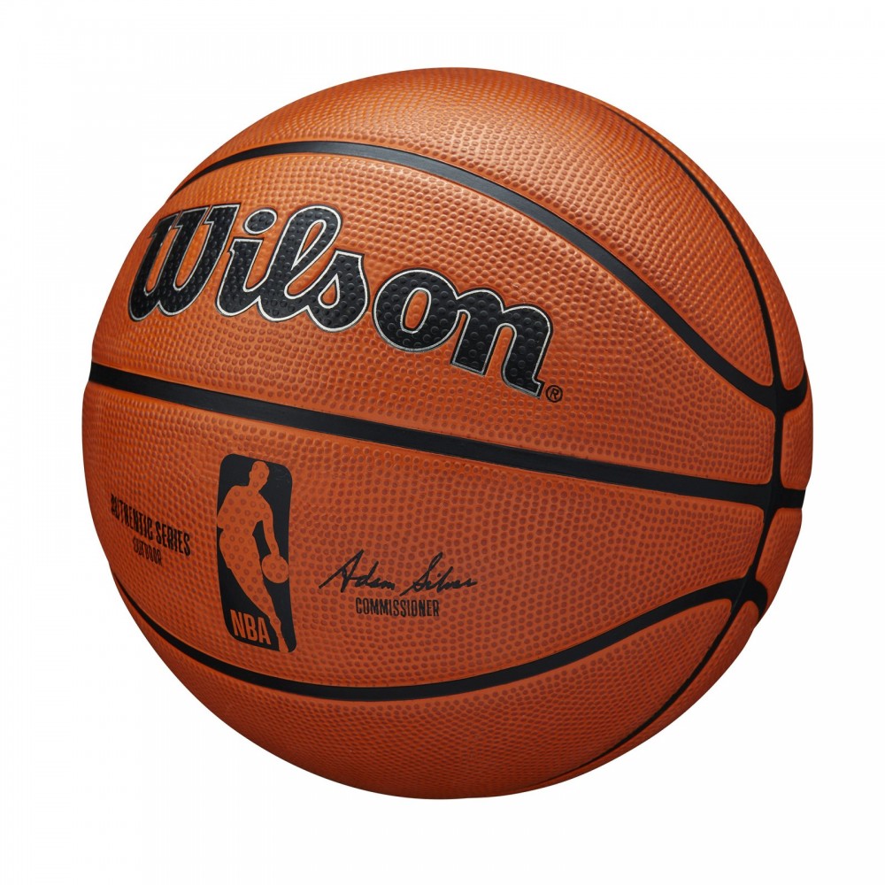 Мяч баскетбольный Wilson NBA Authentic Series Outdoor размер 5, 6, 7 резиновый (WTB7300XB07)
