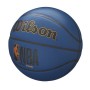 Мяч баскетбольный Wilson NBA Forge Plus Deep Navy размер 7 композитная кожа (WTB8102XB07)