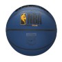 Мяч баскетбольный Wilson NBA Forge Plus Deep Navy размер 7 композитная кожа (WTB8102XB07)