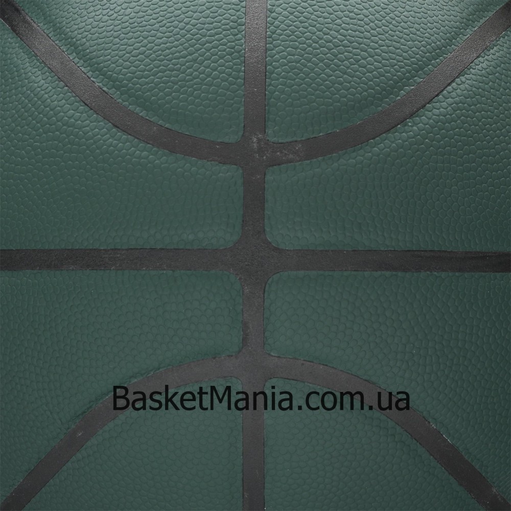 Мяч баскетбольный Wilson NBA Forge Plus Forest Green размер 7 композитная кожа (WTB8103XB07)