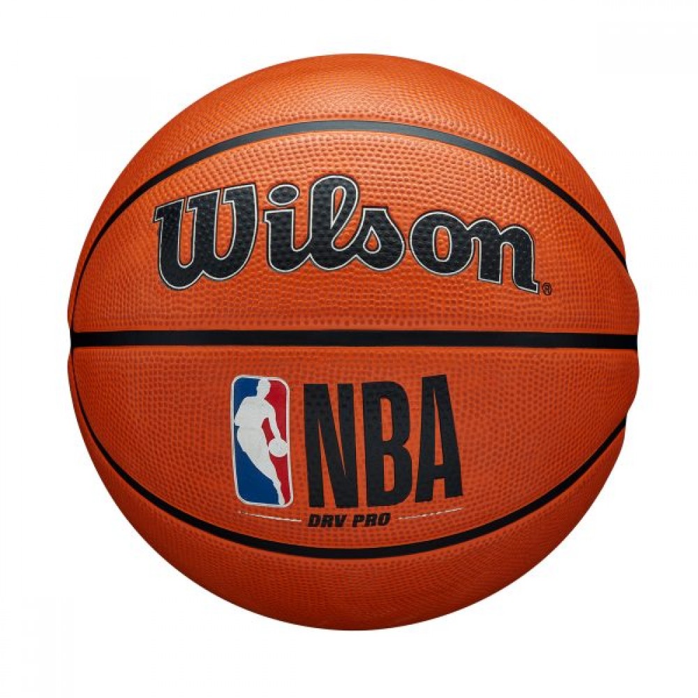Мяч баскетбольный Wilson NBA DRV Pro размер 6, 7 резиновый для игры на улице (WTB9100XB07)