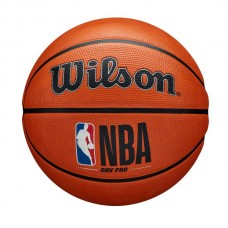 Мяч баскетбольный Wilson NBA DRV Pro размер 6, 7 резиновый для игры на улице (WTB9100XB07)
