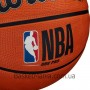 Мяч баскетбольный Wilson NBA DRV Pro размер 6, 7 резиновый для игры на улице (WTB9100XB07)
