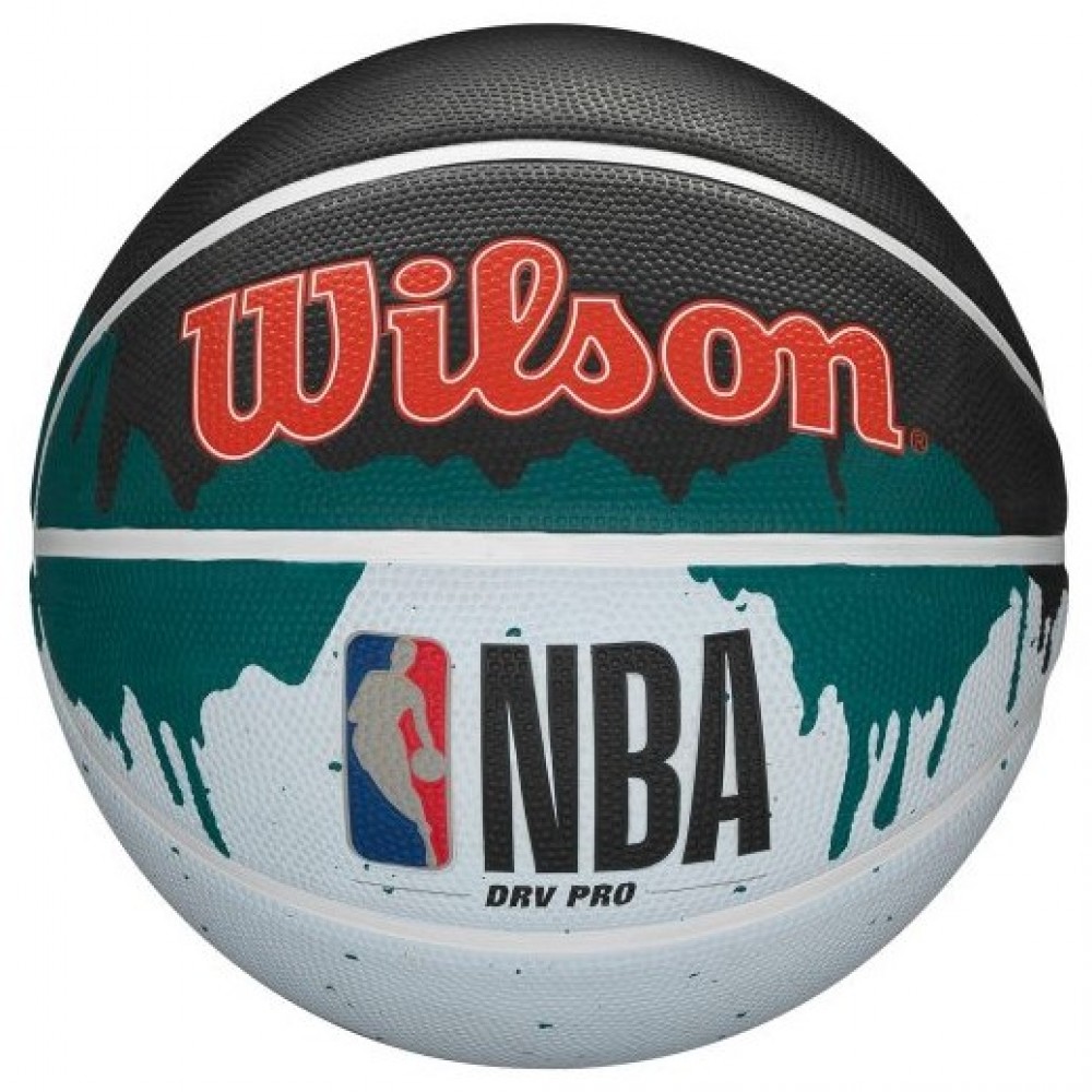 Мяч баскетбольный Wilson NBA DRV Pro Drip BSKT Royal размер 7 резиновый для игры улице-зале (WTB9101XB07)