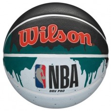 Мяч баскетбольный Wilson NBA DRV Pro Drip BSKT Royal размер 7 резиновый для игры улице-зале (WTB9101XB07)