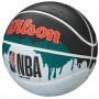 Мяч баскетбольный Wilson NBA DRV Pro Drip BSKT Royal размер 7 резиновый для игры улице-зале (WTB9101XB07)