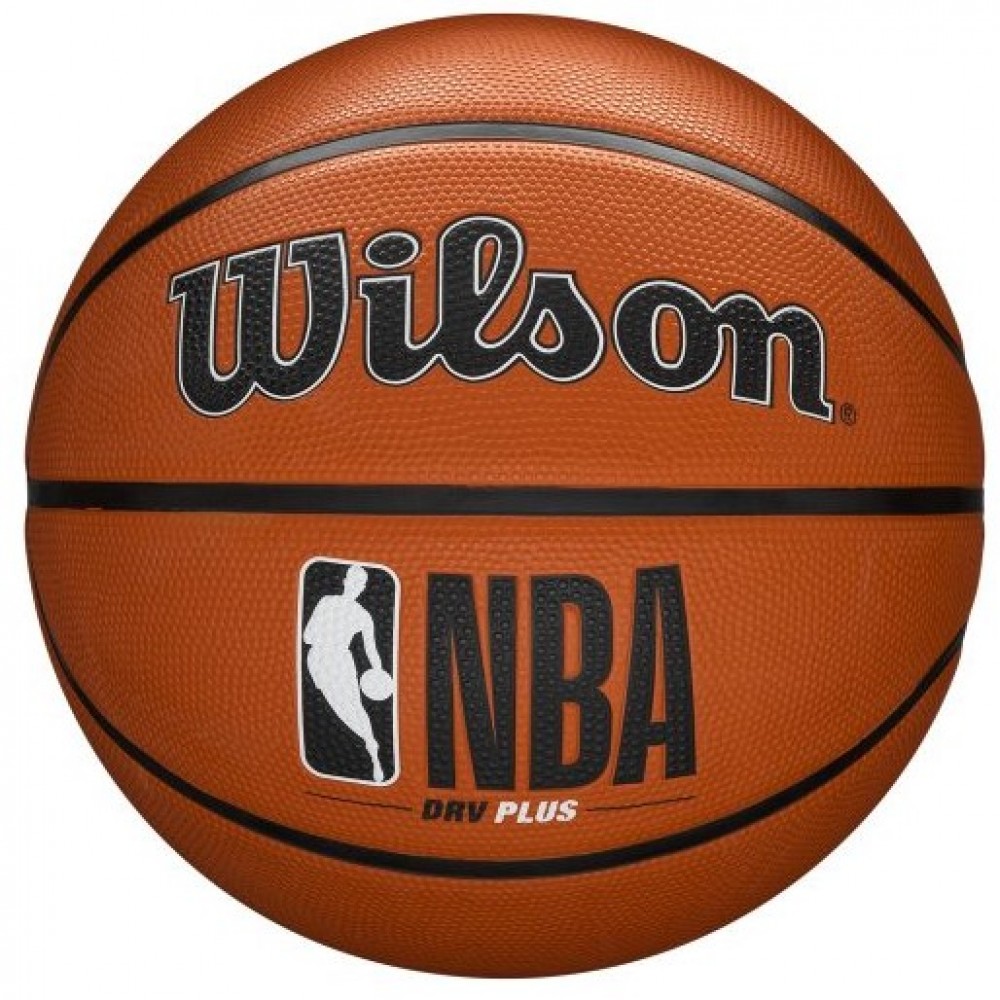 Мяч баскетбольный Wilson NBA DRV Plus размер 5, 6, 7 резиновый для игры на улице-зале (WTB9200XB07)