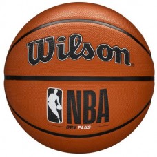 Мяч баскетбольный Wilson NBA DRV Plus размер 5, 6, 7 резиновый для игры на улице-зале (WTB9200XB07)
