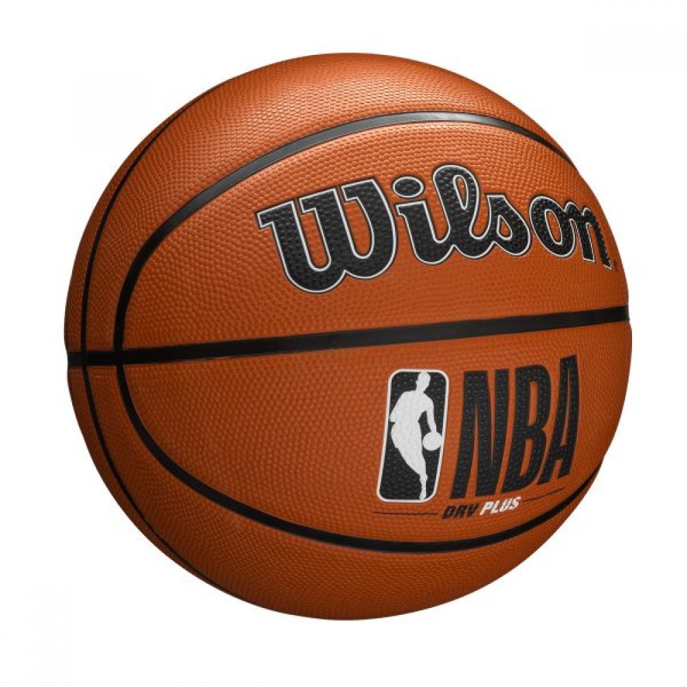 Мяч баскетбольный Wilson NBA DRV Plus размер 5, 6, 7 резиновый для игры на улице-зале (WTB9200XB07)