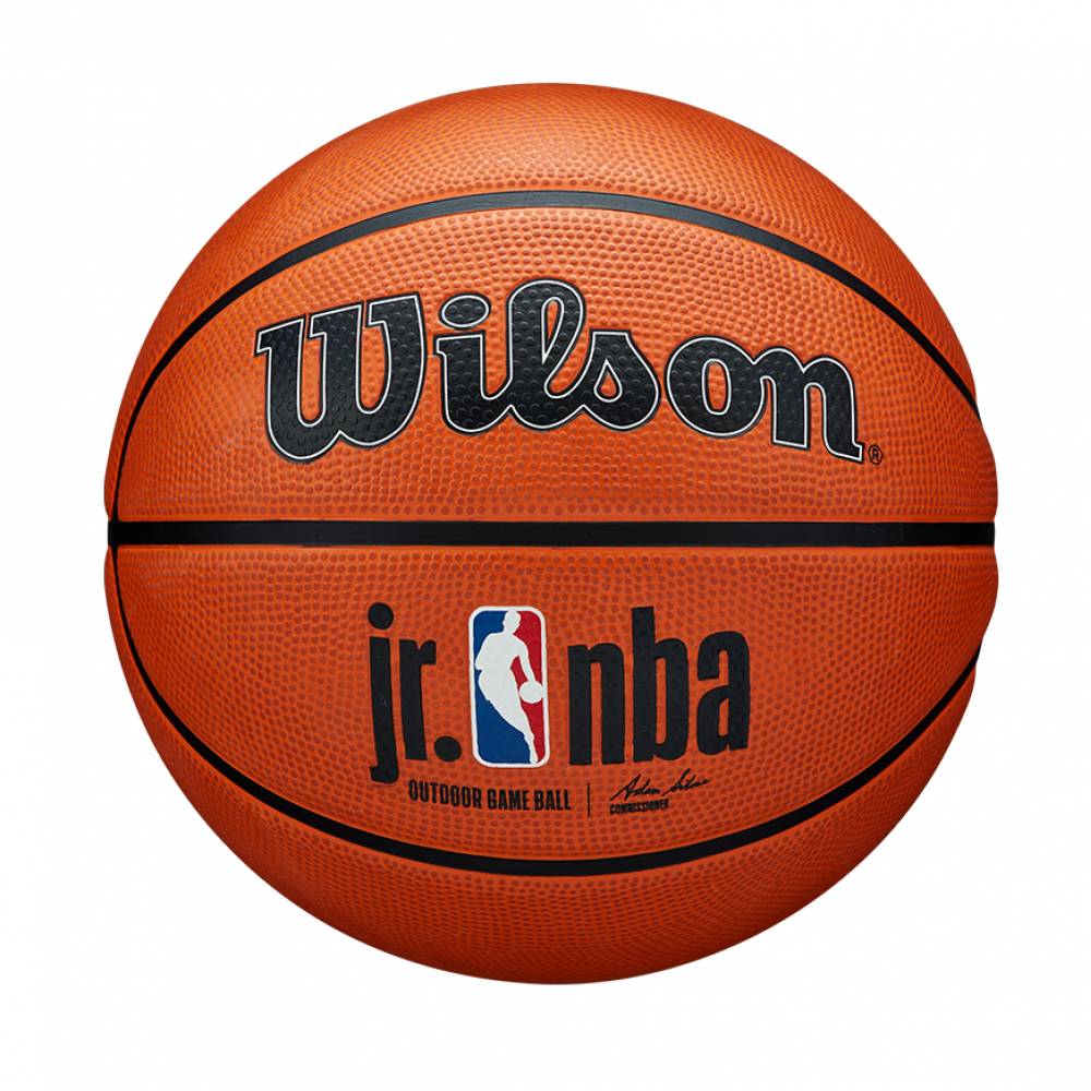 Мяч баскетбольный Wilson Junior NBA Authentic Series Outdoor размер 5, 6 резиновый (WTB9600XB06)