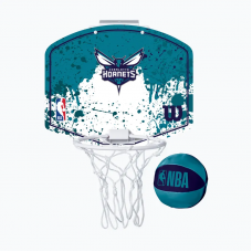 Мини-щит детский баскетбольный Wilson NBA Team Mini Hoop Charlotte Hornets (WTBA1302CHA)