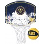 Мини-щит баскетбольный Wilson NBA Team Mini Hoop Denver Nuggets (WTBA1302DEN)